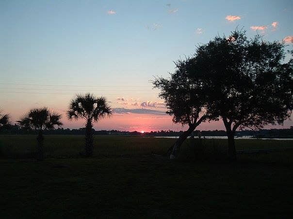 glorious sunrise from master