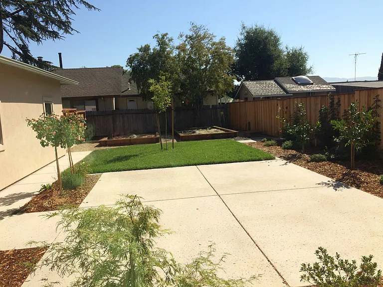 View of private outdoor area from Primary Bedroom