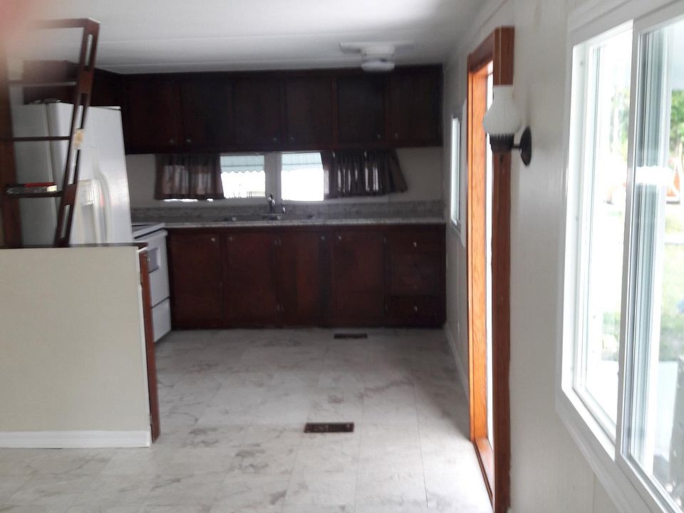 Living room and kitchen