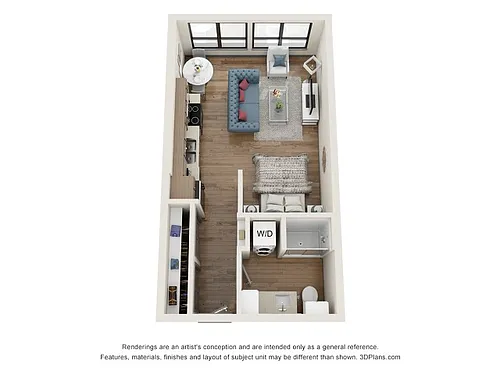 Floor plan Malone-A1a.3