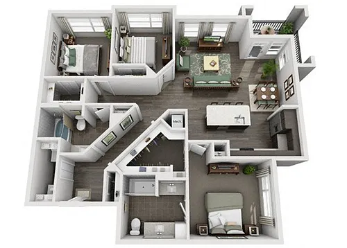 Floor plan C1