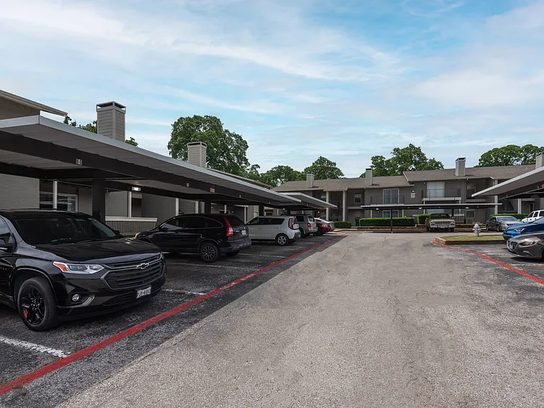 Covered Parking at Oak Park Apartments