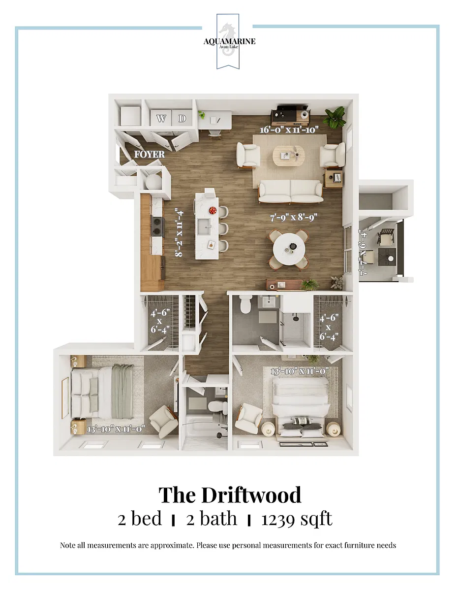 Floor plan Driftwood