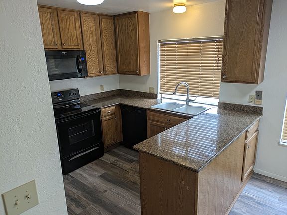 Kitchen from entry hall