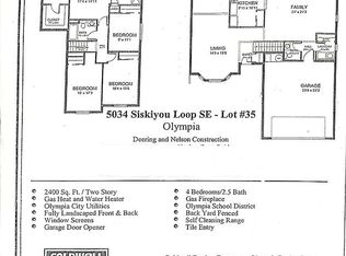 4811 Siskiyou Loop SE, Olympia, WA 98501