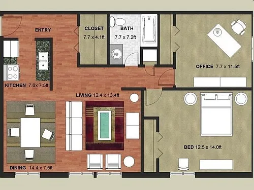 Floor plan Sierra
