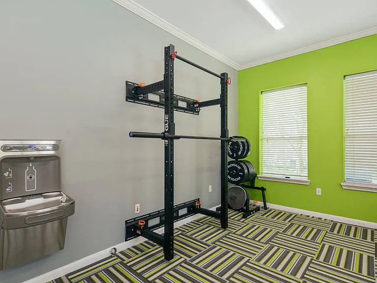 Fitness Center with Weights