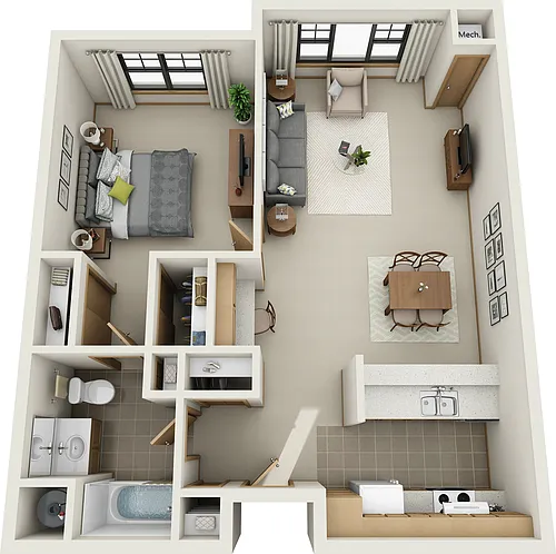 Floor plan Hawthorne 2