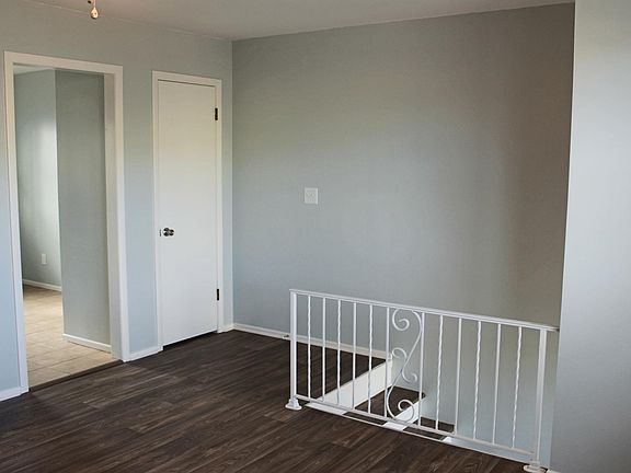 Entry way into Living Room with Hall Closet