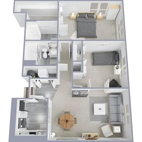 Floor plan Creekside Frontier
