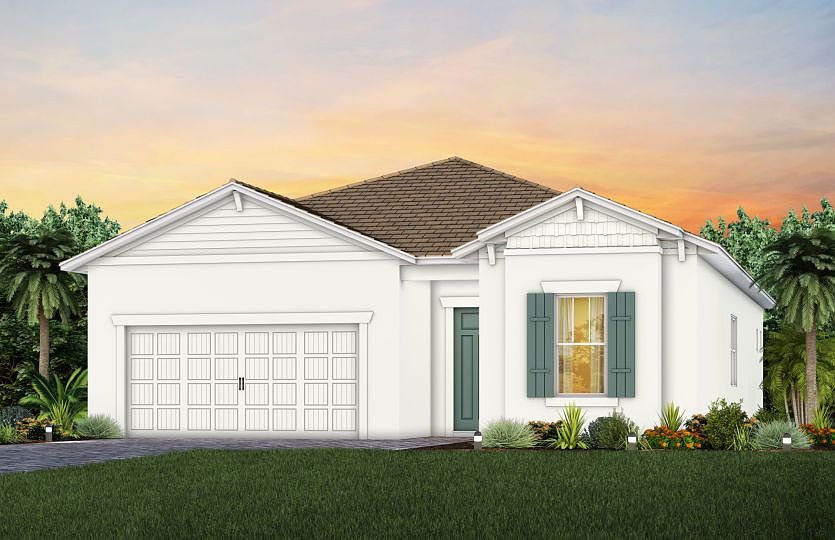 Elevation C202 in Craftsman High Reflective White