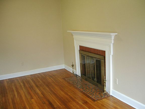 Fireplace in living room