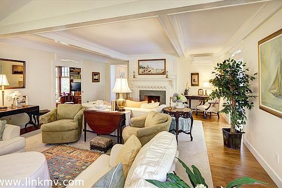 Living room in newer section