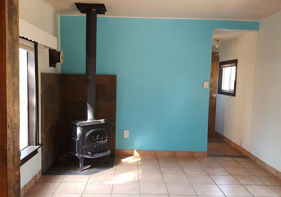 Living Room with Fire-Place