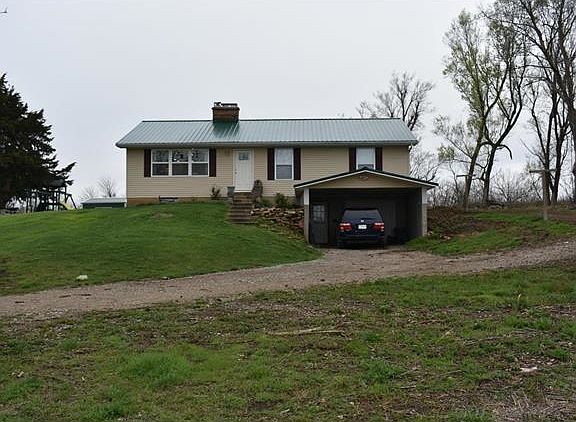 Front door and Carport