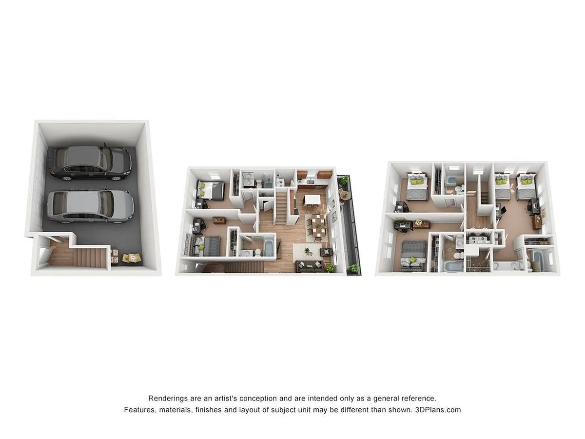 Floor plan 5BR/5BA - C1