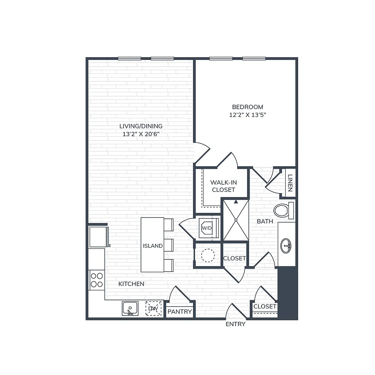 Floor plan PH1 A1