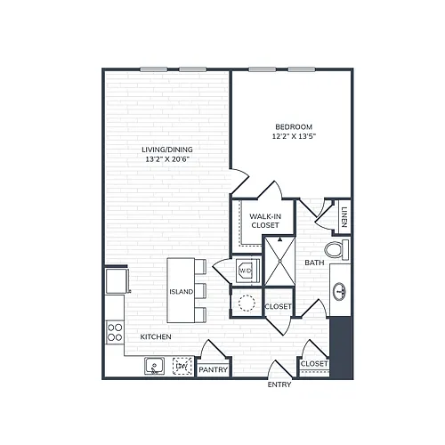 Floor plan PH1 A1