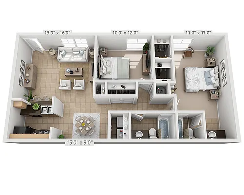 Floor plan Manchester II