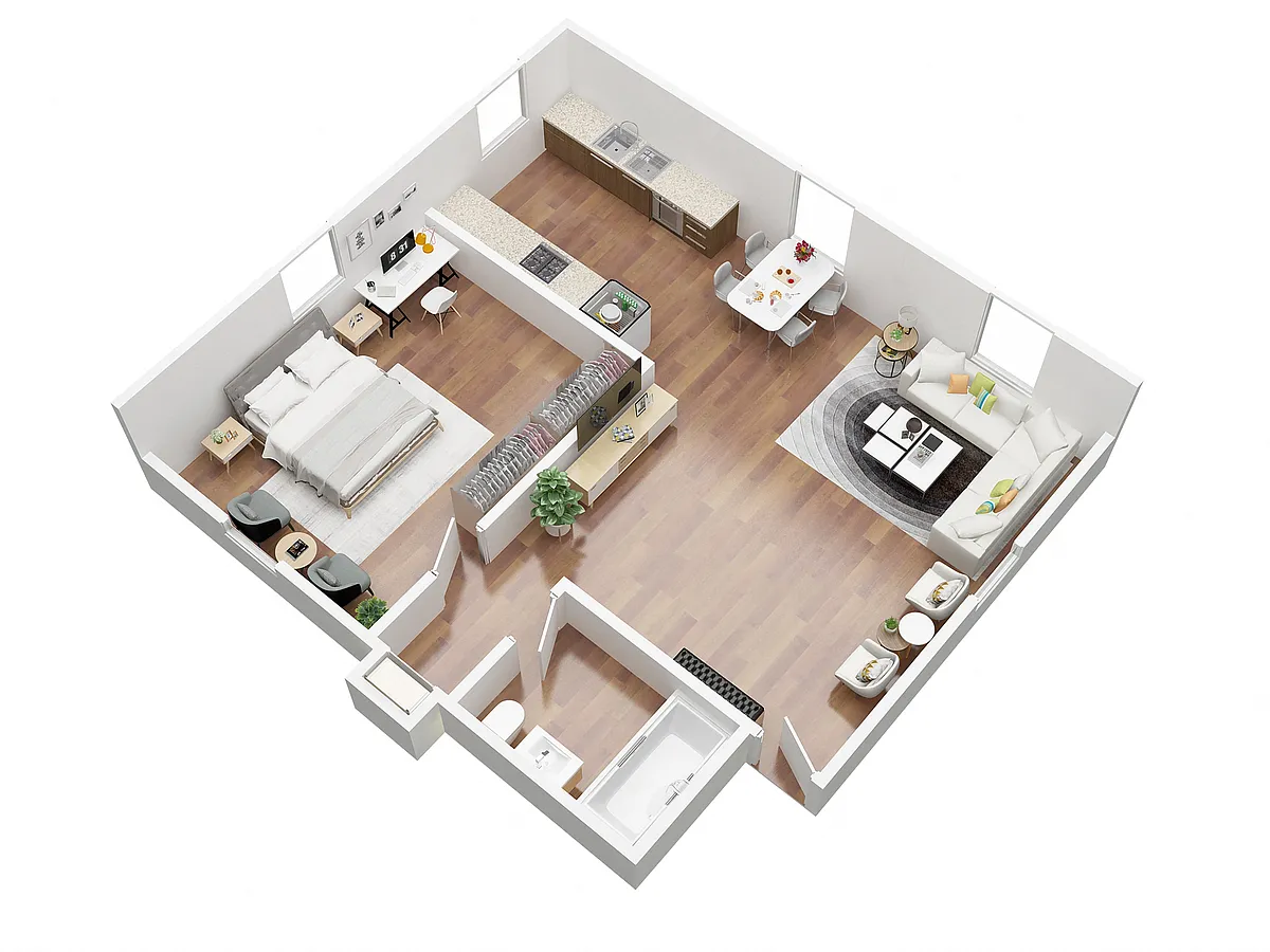 Floor plan Melrose