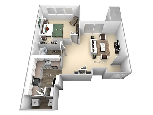 Floor plan Jackson