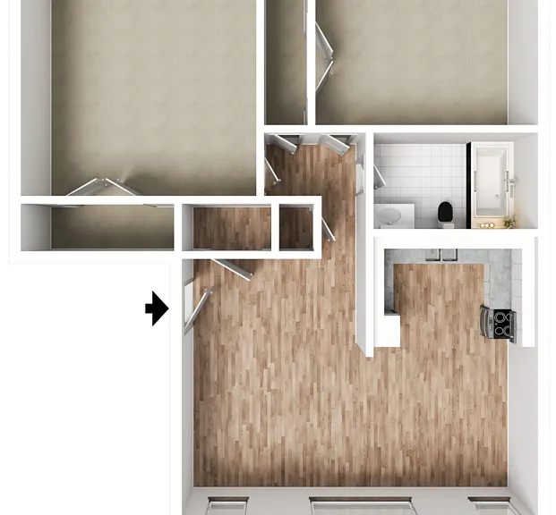 Campus Walk Apartments — Photo 47