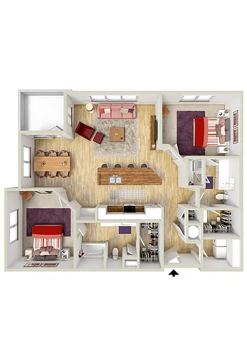 Floor plan Grotto