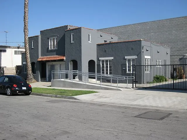 Front of building