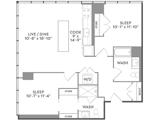 Floor plan C4a