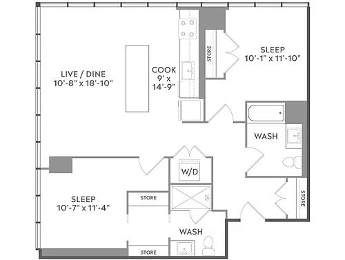 Floor plan C4a