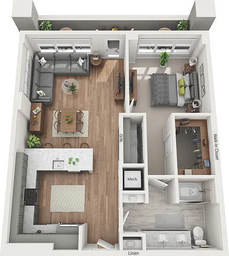 Floor plan A4A