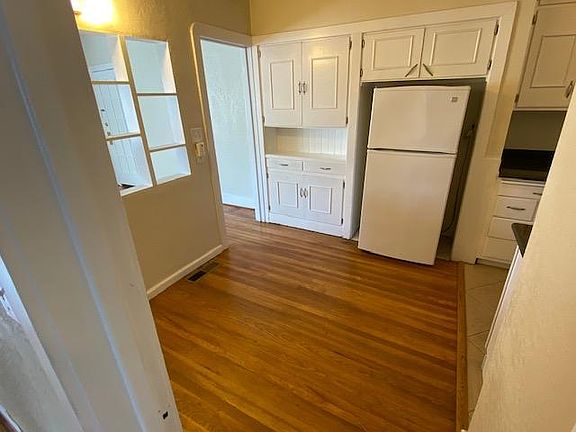 Kitchen with gas stove