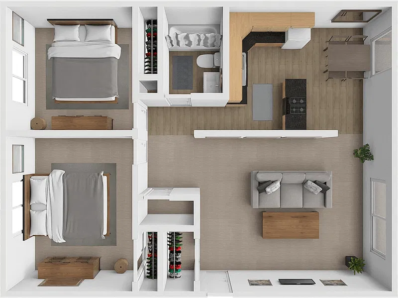 Floor plan The Maple