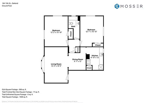 Floor plan 2 Bedroom