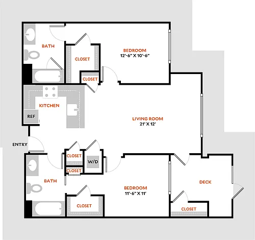 Floor plan Plan 2A