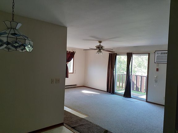 Living room with patio