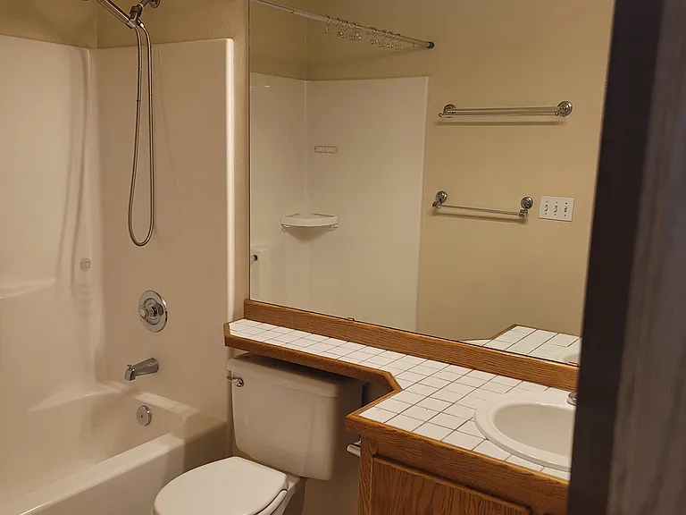 Another look at the Full Bath in the hallway