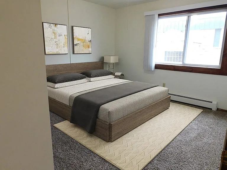 Bedroom with Window and Natural Light