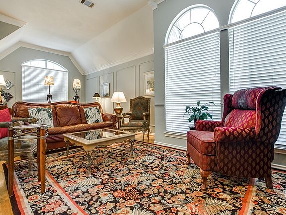 Formal dining room (being used as living)
