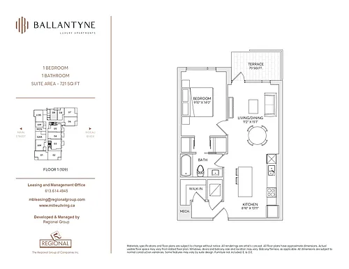 Floor plan 109