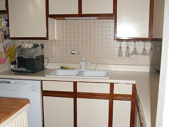 Kitchen with hardwood floors