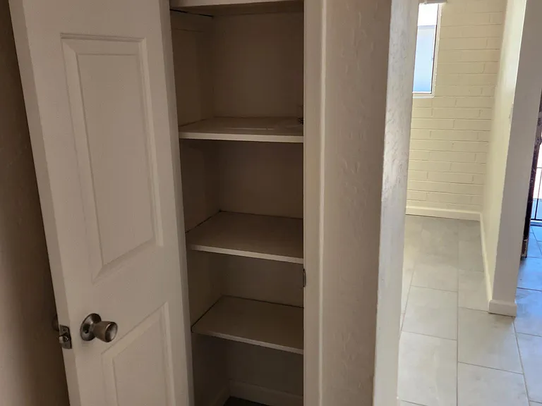 linen closet - bonus storage!