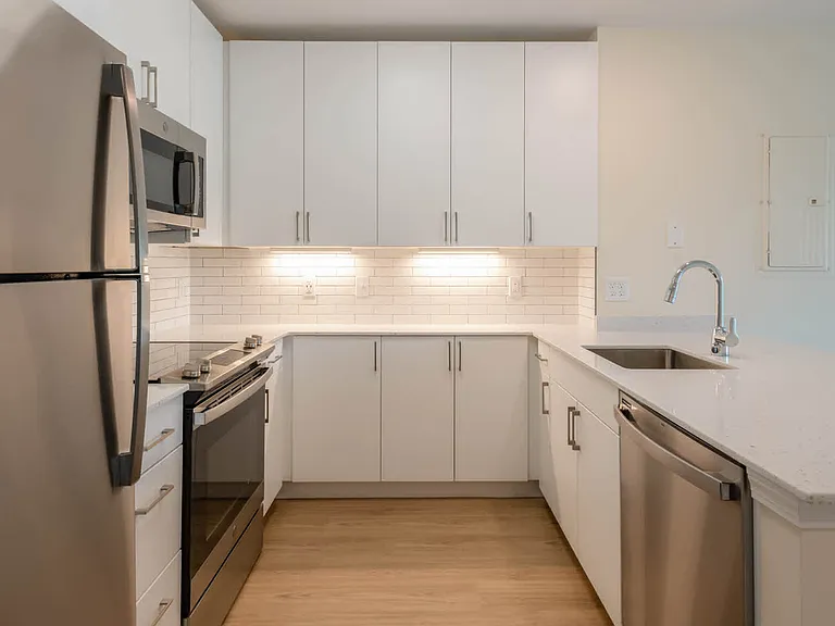 Kitchen with Stainless Steel Appliances
