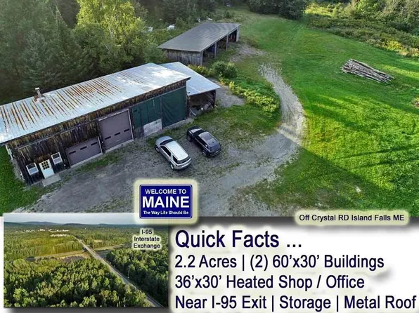 Off Crystal Road, Island Falls, ME 04747