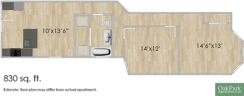Floor plan 203