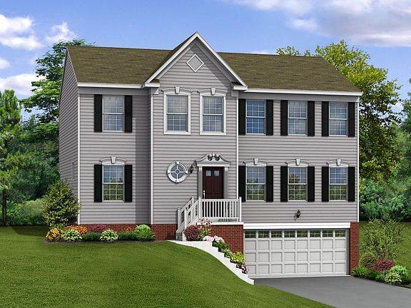 Elevation A Siding Facade with Opt Garage Door