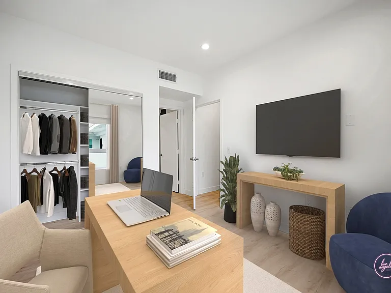 Home Office with Closet with Shelving - Eagle Floor Plan