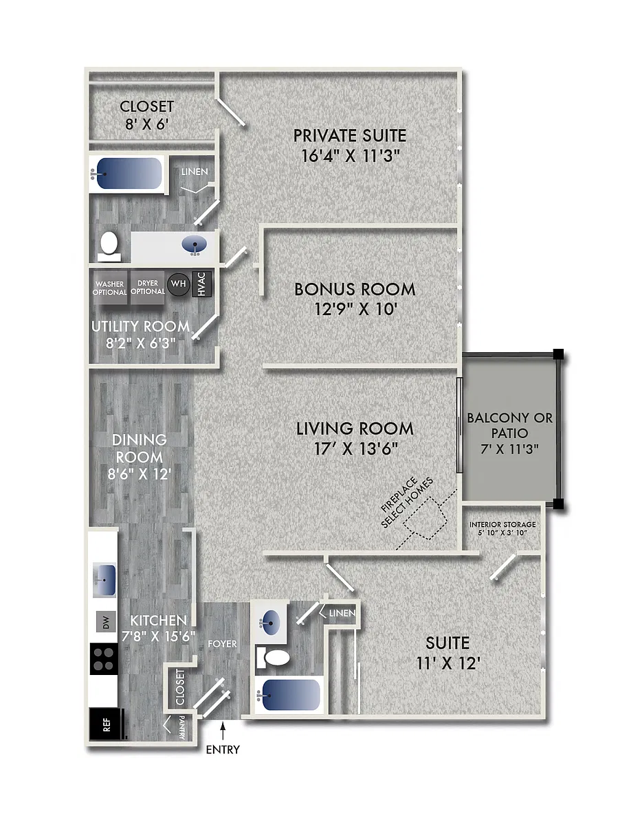 Floor plan Remington
