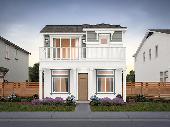 Plan 1 - Elevation B - Balcony
