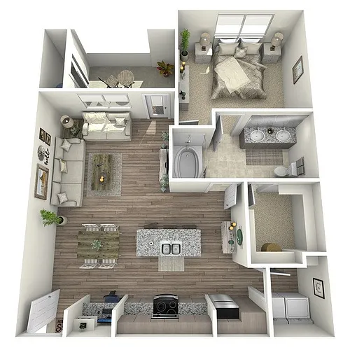 Floor plan Pacific Dunes